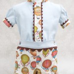 conjunto para niño vuelo en globo