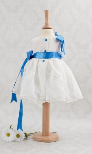 Vestido para niña de 1 a 4 años color blanco arras y cermonia