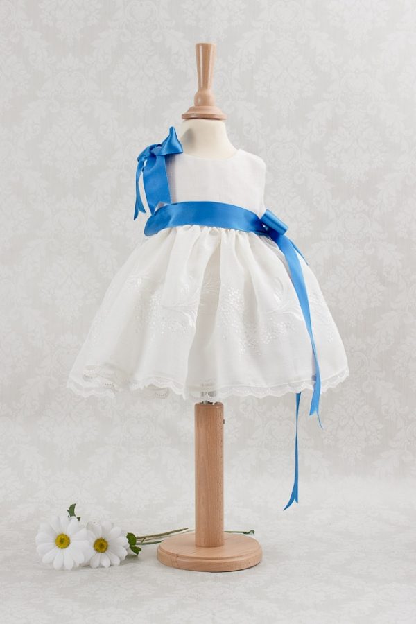 Vestido para niña de 1 a 4 años color blanco arras y ceremonia