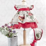 Jesusito para niña color rojo