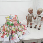 Vestido para niña modelo jardín