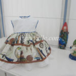 Vestido para niña modelo marinero